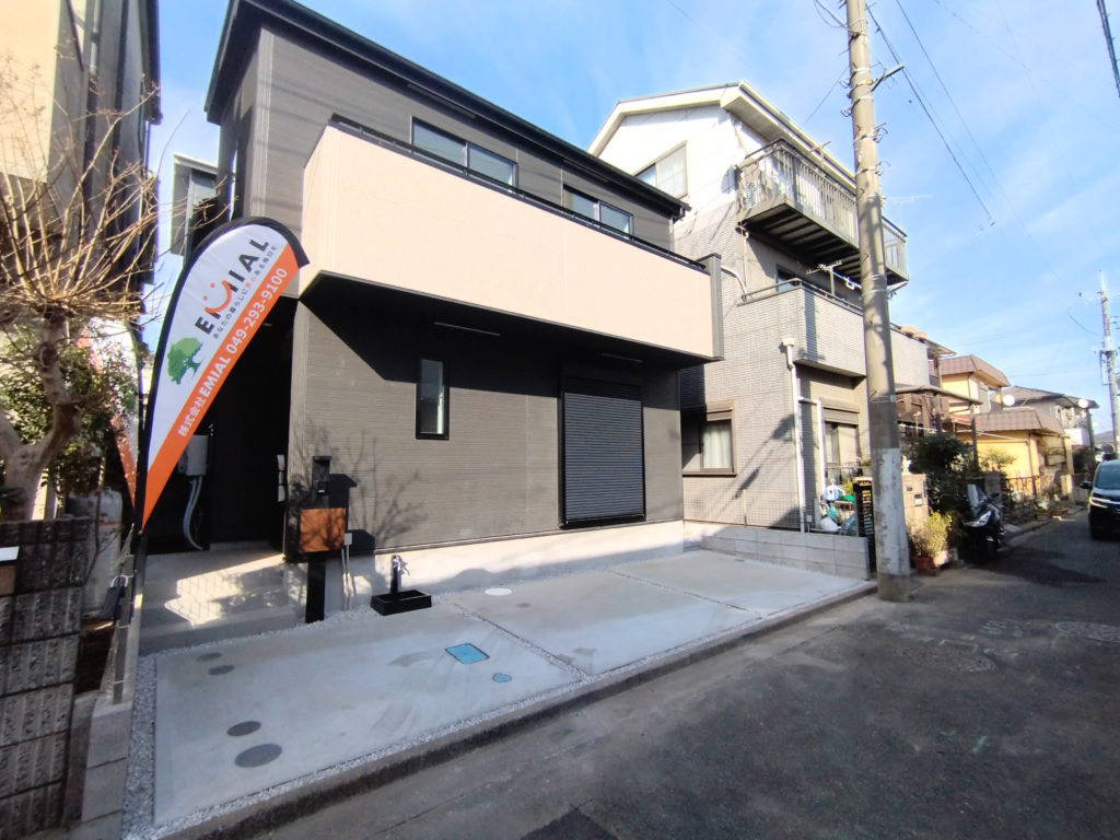 富士見市勝瀬 新築省エネ分譲住宅です。ふじみ野駅徒歩17分の好立地です。