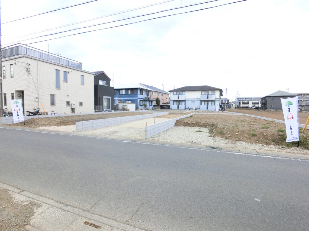 川越市大塚新町「南大塚」エリアの全4区画の土地（住宅用地）の販売です。建築条件なし売地なので、お好きなハウスメーカーでマイホームを建築できます。