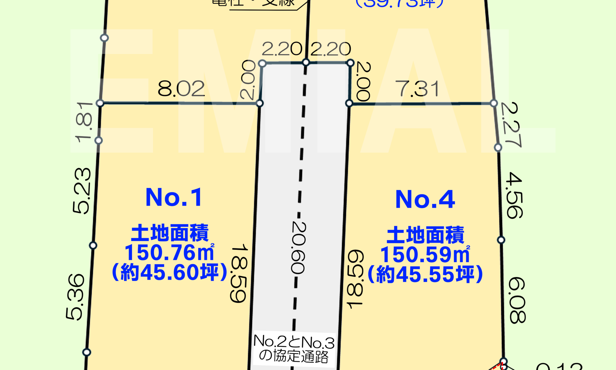 川越市大塚新町「南大塚」エリアの全4区画の土地（住宅用地）の販売です。建築条件なし売地なので、お好きなハウスメーカーでマイホームを建築できます。